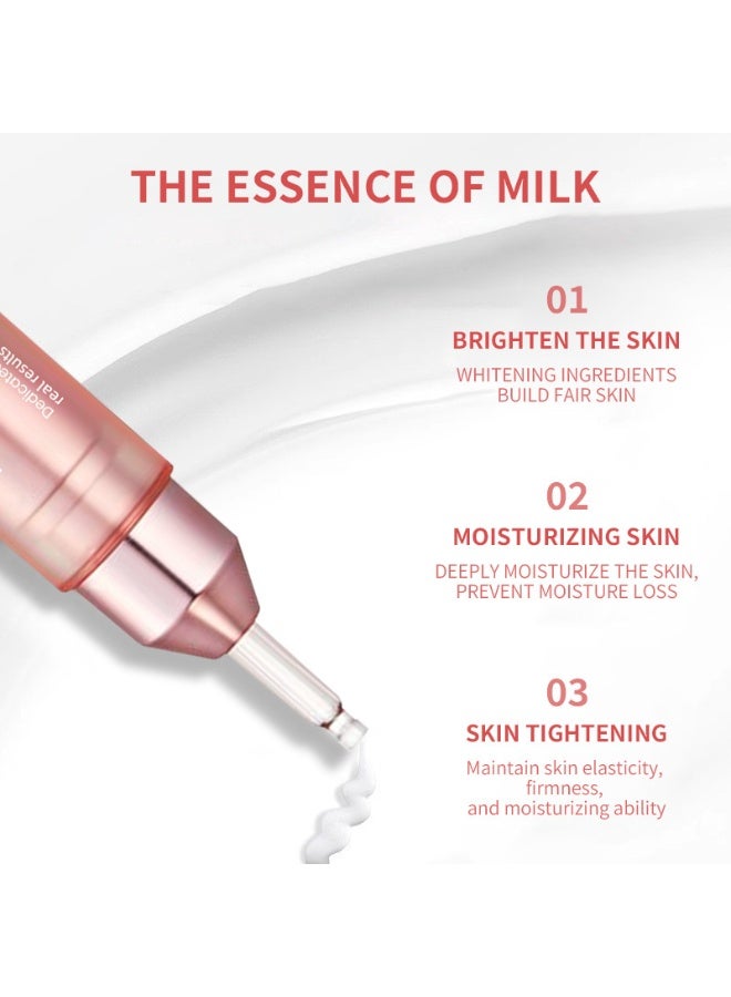FUSHITING Collagen Niacinamide Brightening Essence Cream: Milk Protein & Hydrolyzed Collagen for a Brighter, More Radiant, and Plumpy Complexion - Image 4